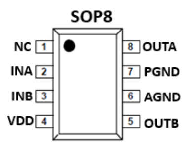 矽塔 SA8301SOP8 驱动芯片