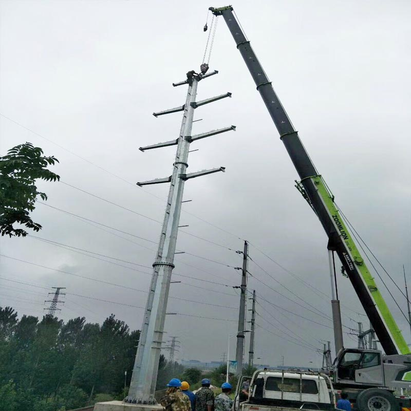 河北电力钢杆 电力钢管杆 电力钢管塔 电力钢桩