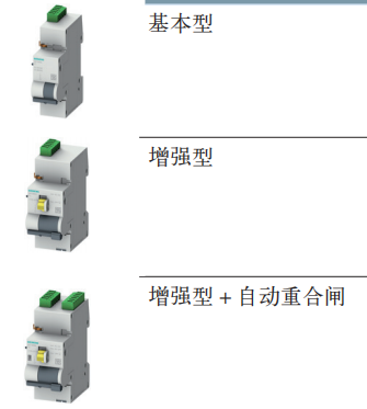 西门子5SY系列小型断路器和剩余电流保护器